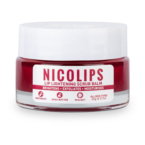 Bella Vita Organic Nico Lips Lip Scrub & Nico Balm Lip Balm Combo